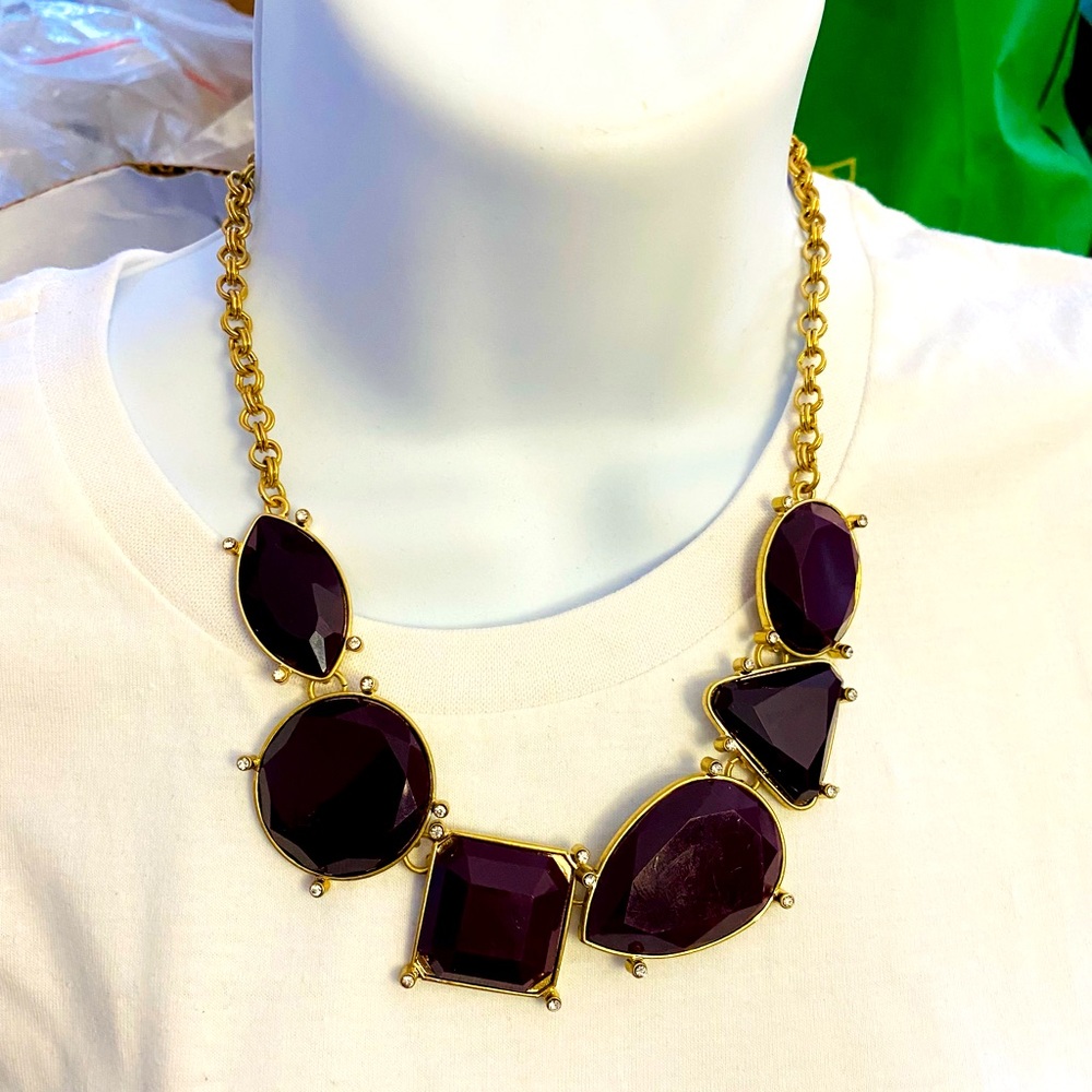 ❤️‍🔥3/10$ Gold purple necklace | good quality